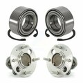 Kugel Front Rear Wheel Bearing Hub Assembly Kit For Hyundai Sonata Kia Optima Magentis Non-ABS K70-101611